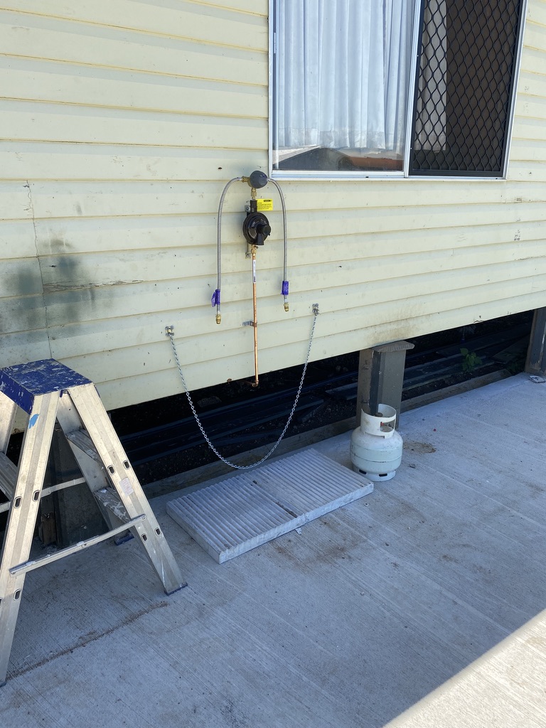 LPG regulator and cylinder connection rectification